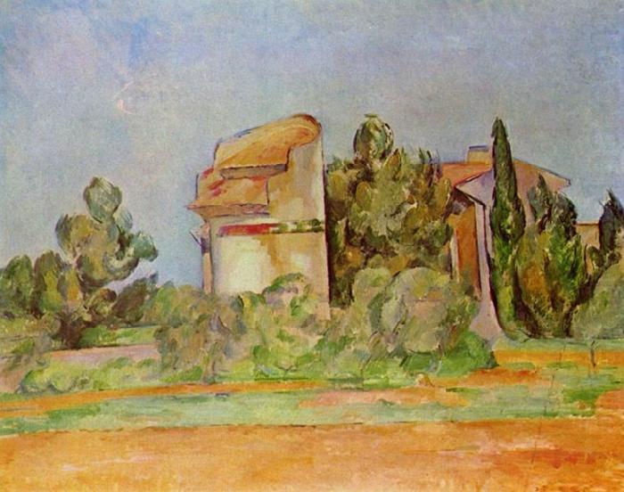 Paul Cezanne Taubenschlag bei Montbriant china oil painting image